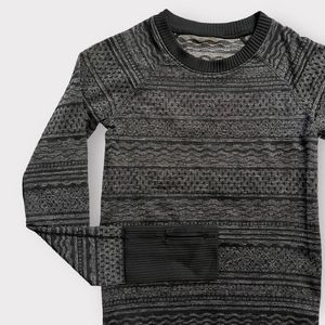 Lululemon Rest Less Long Sleeve
Pullover 2 Gray Womens Shirt Tech Top Thumbholes